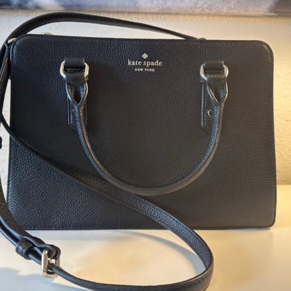 Kate Spade Mulberry Street Lise Satchel Bag WKRU4002 BLACK - Picture 4 of 6